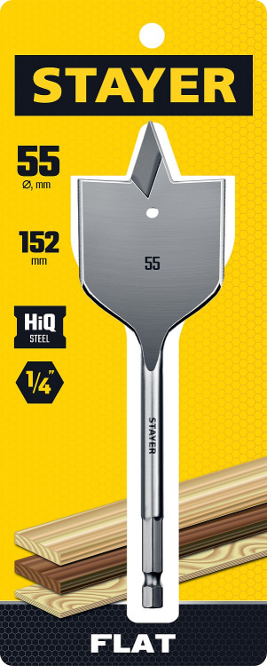 Сверло по дереву перовое STAYER 2950-55_z01
