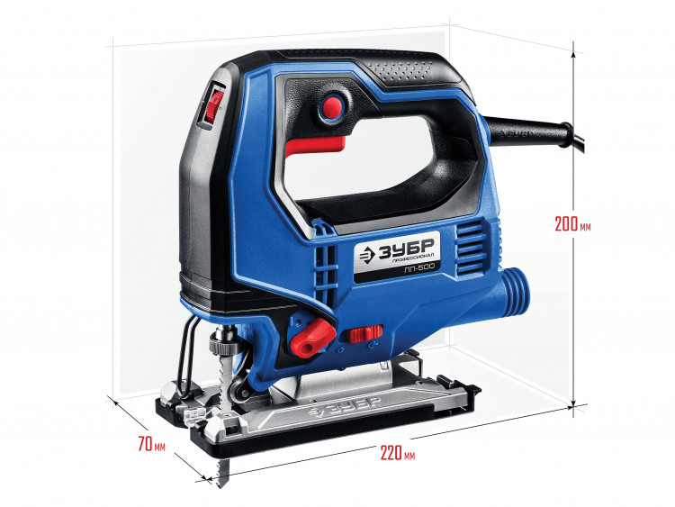 Лобзик электрический ЗУБР ЛП-500