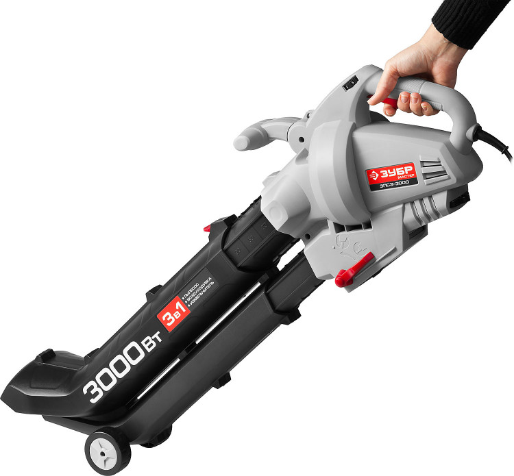 Пылесос садовый электрический ЗУБР ЗПСЭ-3000