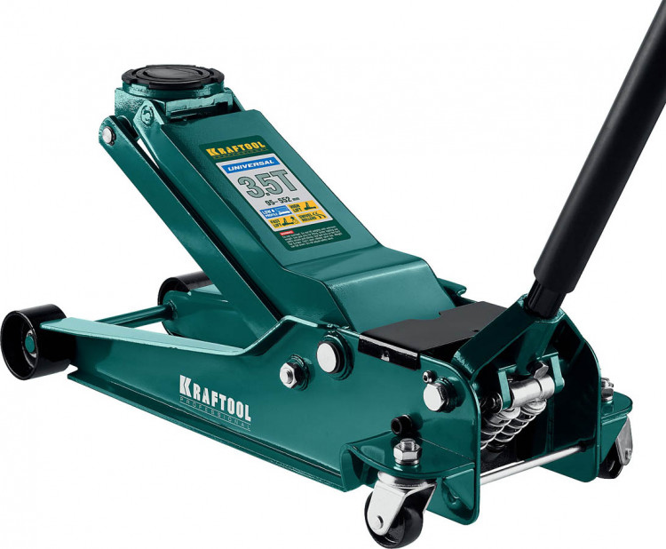 Домкрат гидравлический подкатной KRAFTOOL 43454-3.5