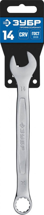 Комбинированный гаечный ключ ЗУБР 27087-14_z01