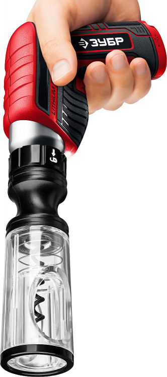 Отвертка аккумуляторная ЗУБР ЗО-Е-3.6 ЛиМ1