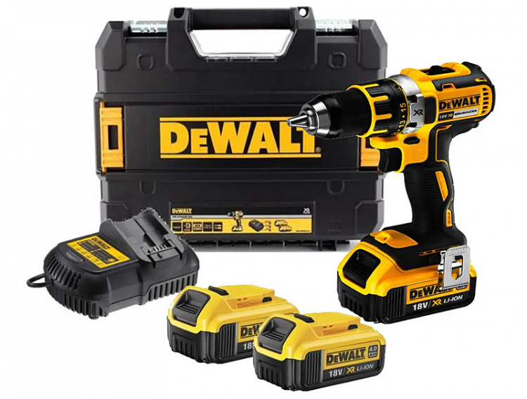 Аккумуляторная дрель-шуруповерт DeWALT DCD790M3
