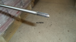 Вал &quot;типТ&quot; L=1530мм, d=8мм (9 шлицев)