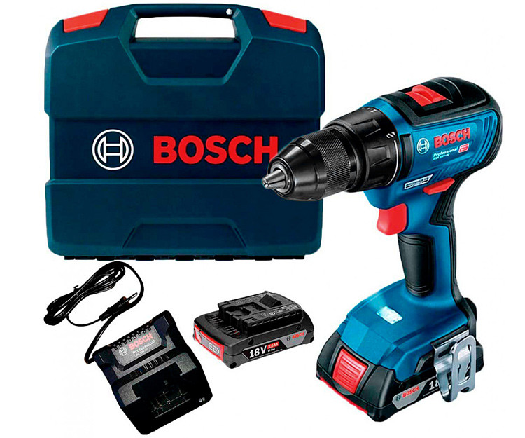 Аккумуляторная дрель-шуруповерт BOSCH GSR 18V-50, 06019H5000