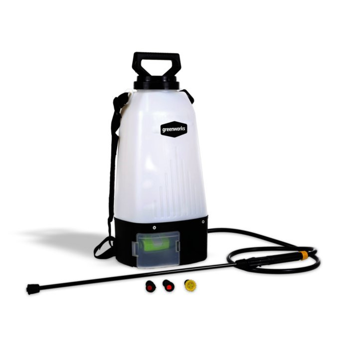 Опрыскиватель аккумуляторный Greenworks, 24V,с 1хАКБ 2 А.ч и ЗУ