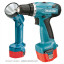 Аккумуляторная дрель-шуруповерт MAKITA 6271DWALE