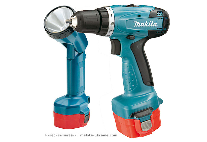 Аккумуляторная дрель-шуруповерт MAKITA 6271DWALE
