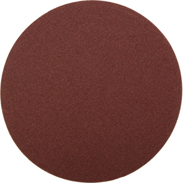 Круги шлифовальные на липучке из абразивной бумаги 125 мм ЗУБР без отв. Р180