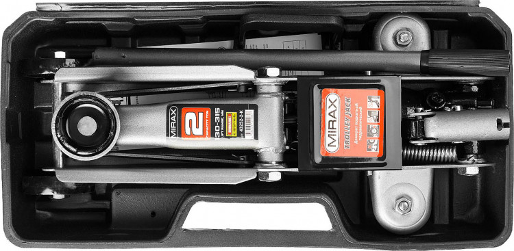 Домкрат гидравлический подкатной MIRAX 43252-2-K