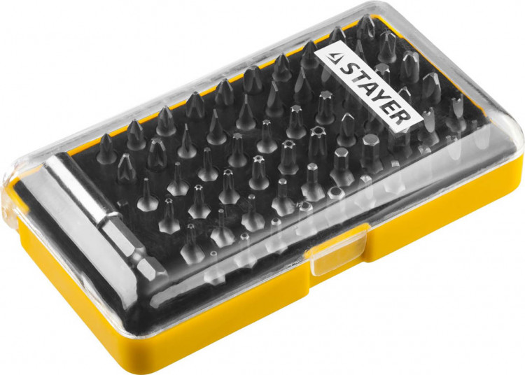 Набор бит STAYER 26084-H61