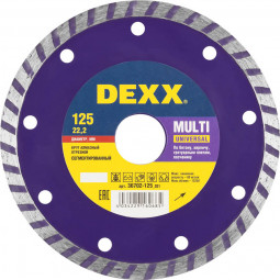 Алмазный диск отрезной DEXX 36702-125_z01