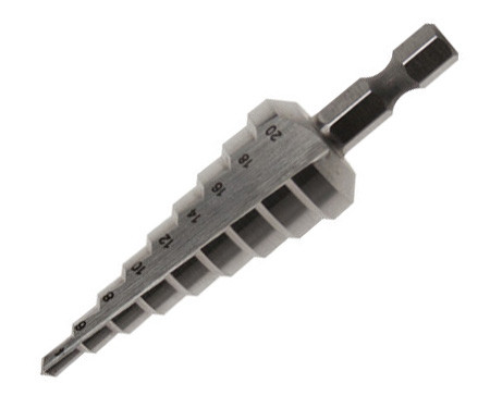 Ступенчатое сверло с прямой канавкой MAKITA D-40098