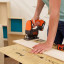 Набор аккумуляторного инструмента BLACK&DECKER BDCK122S1S