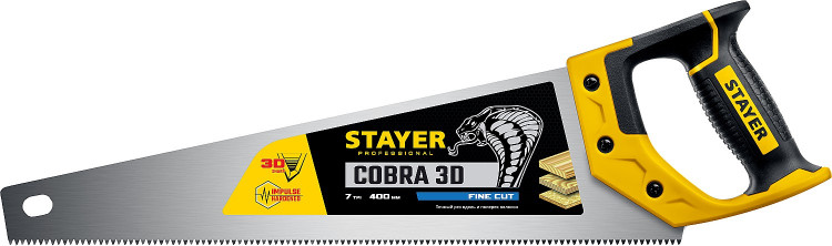 Ножовка универсальная (пила) COBRA 3D STAYER 1512-40_z01