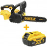 Аккумуляторная цепная пила DeWALT DCM565N+DCB184