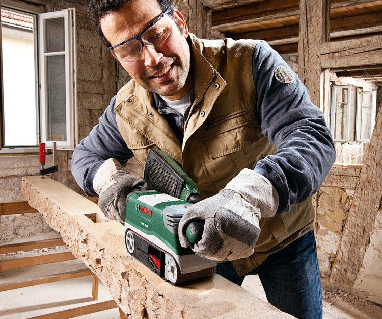 Ленточная шлифмашина BOSCH PBS 75 A