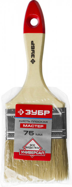 Кисть плоская малярная ЗУБР 4-01003-075