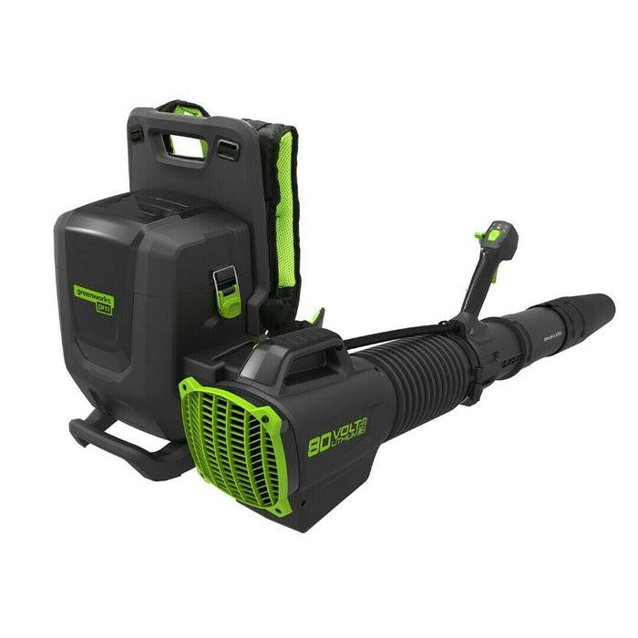 Воздуходув аккумуляторный, ранцевый Greenworks , 82V, бесщеточный, без АКБ и ЗУ