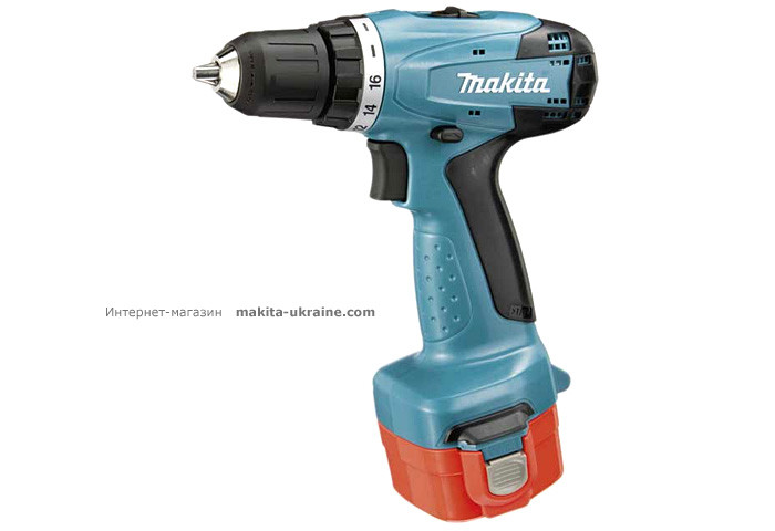 Аккумуляторная дрель-шуруповерт MAKITA 6271DWPE