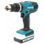 Аккумуляторный ударный шуруповерт MAKITA HP488DWE