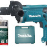 Ударная дрель MAKITA HP1631K + набор сверл
