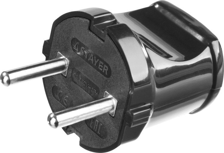 Вилка электрическая STAYER 55150-B