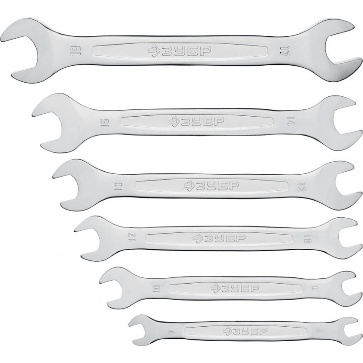 Набор ключей гаечных рожковых ЗУБР 27011-H6_z01