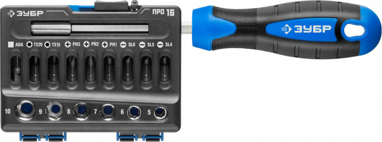Набор бит ЗУБР 25216