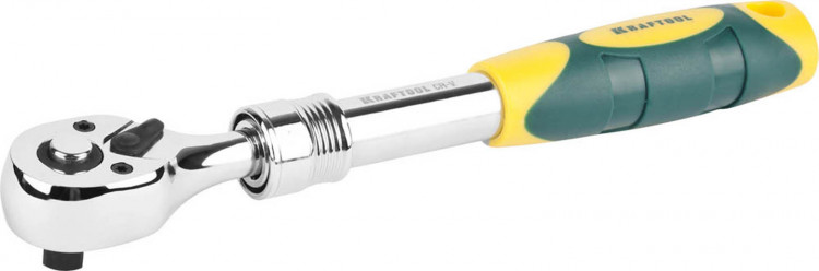 Телескопическая рукоятка помогает приложить более высокий крутящий момент к крепежу или дотянуться до него