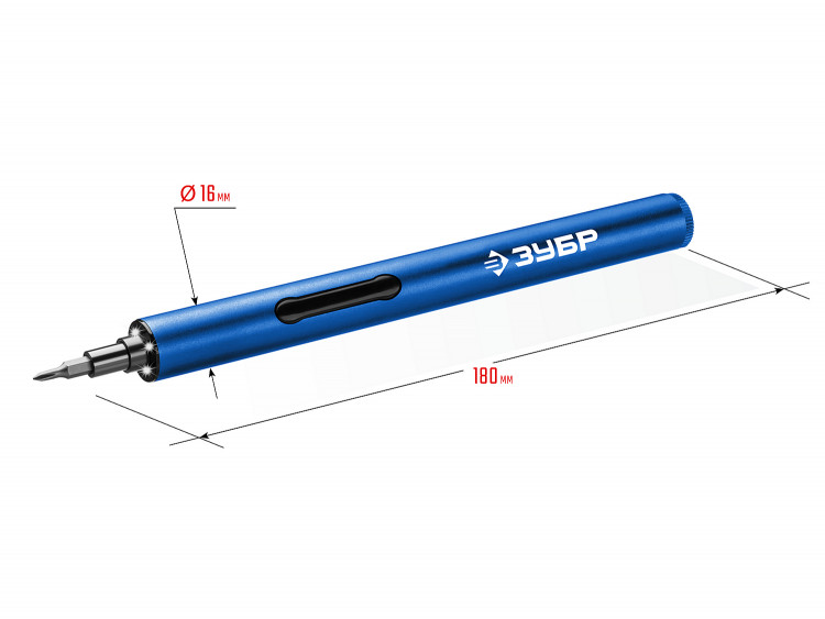 Отвертка аккумуляторная для точных работ ЗУБР ОТР-3 Н20