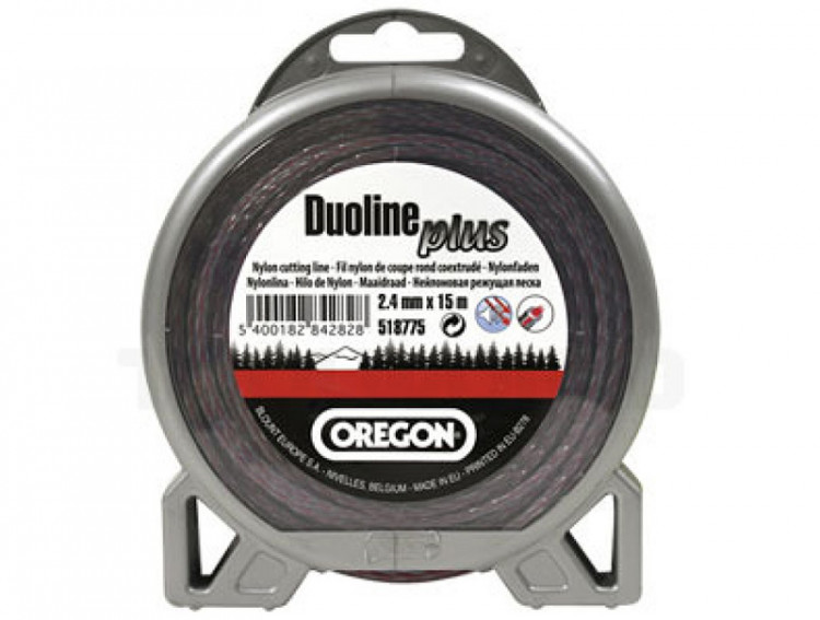 Леска косильная OREGON Duoline+ 2,4 х 90 м