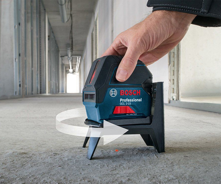 Линейный нивелир BOSCH GCL 2-15 + RM1