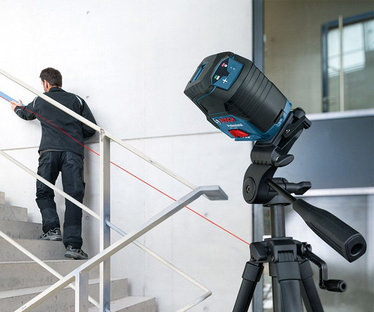 Линейный нивелир BOSCH GCL 2-15 + RM1