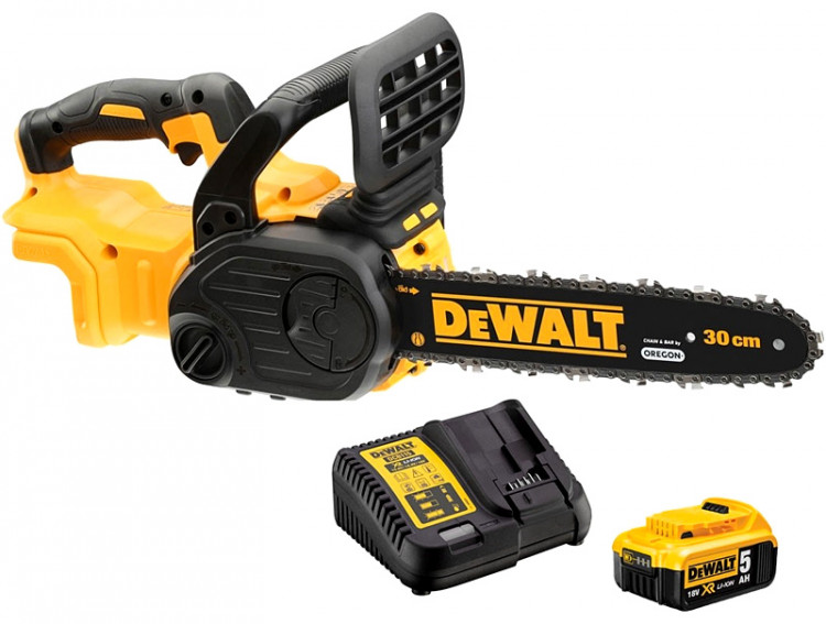 Аккумуляторная цепная пила DeWALT DCM565P1