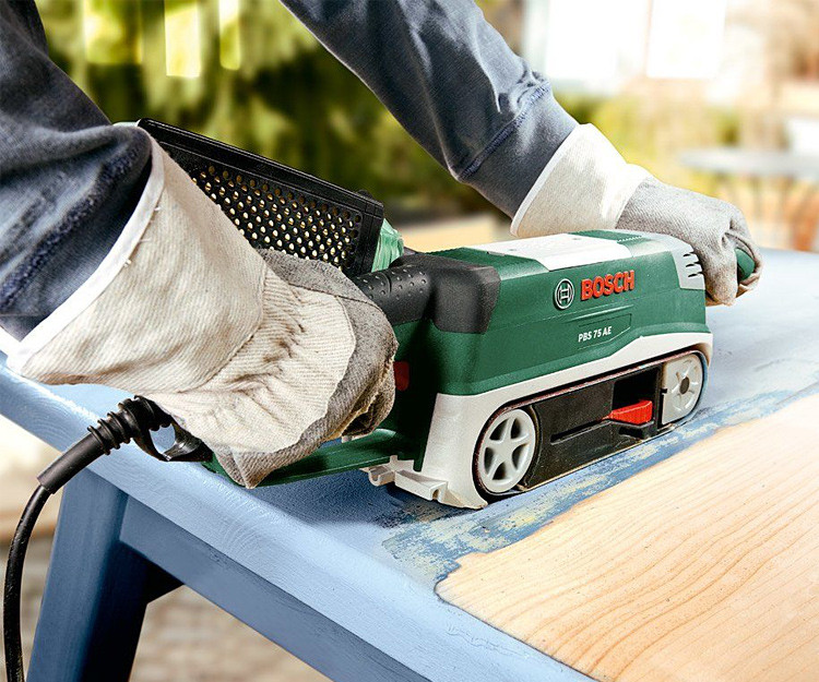 Ленточная шлифмашина BOSCH PBS 75 AE