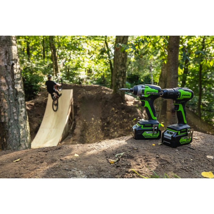 Дрель-шуруповерт аккумуляторная Greenworks GD24DD35, 24V, без АКБ и ЗУ