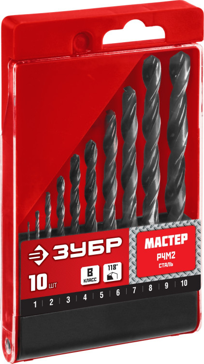 Набор сверел Зубр 29605-H10