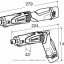 Аккумуляторная отвертка-шуруповерт MAKITA DF010DSE