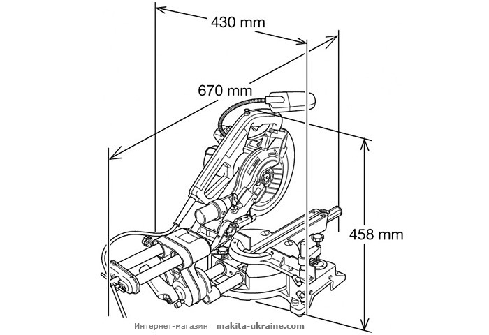 Торцовочная пила MAKITA LS0714FL