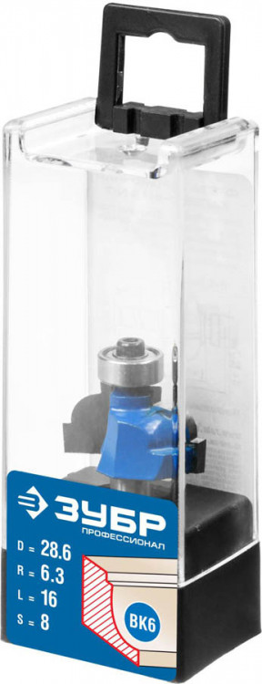 Фреза кромочная калевочная №7 ЗУБР 28708-28.6