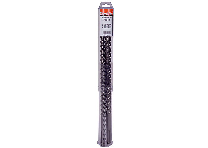 Набор буров SDS-Max MAK4 (3 шт.) MAKITA P-52417