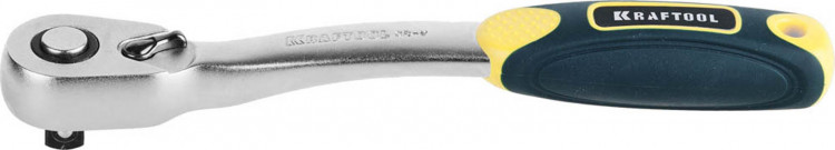 Усиленный стальной корпус и хромомолибденовый трещоточный механизм для тяжелых работ. Двухкомпонентная рукоятка для удобства использования. Флажковый переключатель для быстрый смены направления работы. Кнопка быстрого сброса позволяет быстро и без усилий