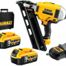 Аккумуляторный гвоздезабиватель DeWALT DCN692P2