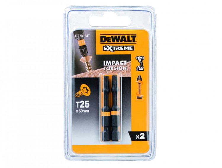Бита T25 DeWALT DT70534T