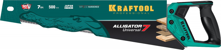 Ножовка универсальная Alligator Universal 7 KRAFTOOL 15004-50_z01