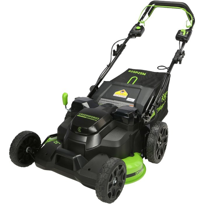 Газонокосилка аккумуляторная Greenworks TwinForce, 82V, 61 см, самоходная, бесщеточная, без АКБ и ЗУ