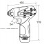 Аккумуляторный ударный шуруповерт MAKITA TD090DWE